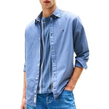 Tommy Hilfiger Camisa manga larga Linen Blend-precious para hombre