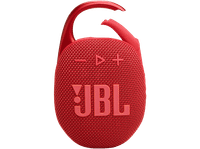 altavoz inalambrico - jbl clip 5 7 w bluetooth 12 h autonomia resistente al agua ip67 auracast rojo