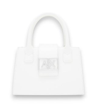 A|X Armani Exchange para mujer. XW000306AF12039U0011 Bolso Estructura blanco (OSFA), Casual, Poliéster