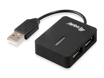 HUB USB EQUIP LIFE 4 PUERTOS MINI HUB TRAVEL