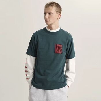 Vans Tops y Camisetas VN000SWE-FRJ1 CRAKLE S MYSTIC para hombre
