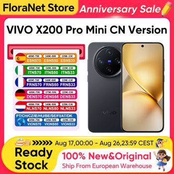 Vivo X200 Pro Mini OriginOs 5, Pantalla AMOLED de 6.31 Pulgadas y 120 Hz, Dimensity OTA, 5700 mAh, 90 W, Cámara de 50 MP, Compatible con Google, Versión CN, Nuevo VIVO