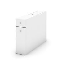mueble de bano de madera smart - 20 x 60 x 55 cm - blanco