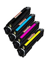 pack 4 toner compatible hp cf530a-cf533a 205a para laserjet pro mfp m180n-m181fw - negro cian magenta amarillo