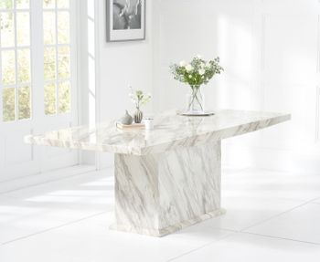 Calacatta 180cm Marble Dining Table