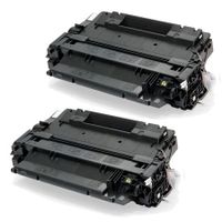 compatible multipack hp laserjet m3027x mfp printer toner cartridges 2 pack -q7551a