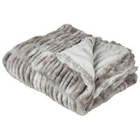 manta de poliester de piel sintetica ropa de cama peluda moderna para dormitorio gris macodes