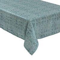 mantel nuance 140x360cm verde y plata