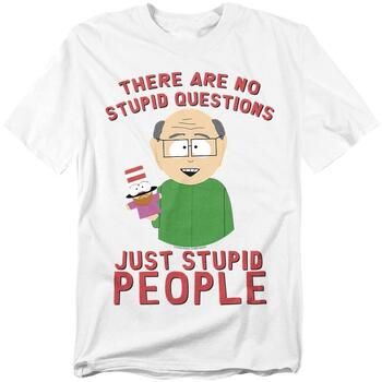 South Park Camiseta No Stupid Questions para mujer