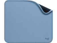 alfombrilla raton - logitech mouse pad studio series base de goma antideslizante material resistente azul