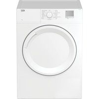 dtgv8000w 8 kg vented tumble dryer - white white