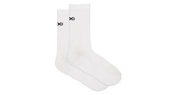 Calcetines mtb poc motion largos blanco