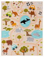 alfombra infantil bini multicolor 200x290 cm