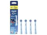 recambio para cepillo dental - oral-b io kids 6 diseno stitch by disney suave con dientes flojos y encias 4 unidades