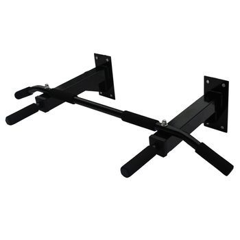 Barra De Dominadas - Equipo Para Fitness En Interiores - Hierro - Negro (94x51cm)