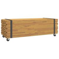 mesa de centro 110x45x35 cm madera - marron