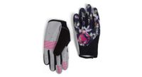 guantes largos endura hummvee lite icon para mujer negro rosa