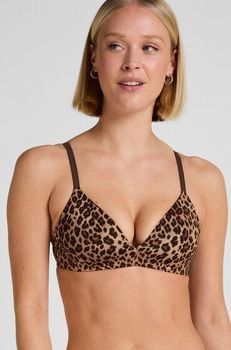 Hunkemöller Sujetador preformado sin aros Mona Marrón