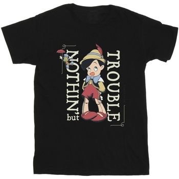Disney Camiseta manga larga Nothing But Trouble para hombre