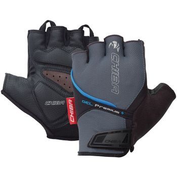 Chiba Guantes Cortos Gel Premium Gris/azul