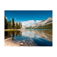 papel pintado 3d - tenaya lake - yosemite national park 250x193 cm