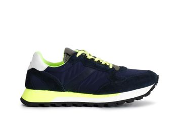 zapatillas deportivas para hombre en ante y tejido. multi navy 44
