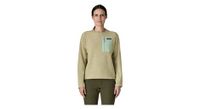 forro polar patagonia r1 air crewneck beige mujer