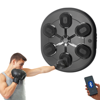 Máquina De Boxeo Musical Profesional Con Led (2 Modos, 60x52x8 Cm)