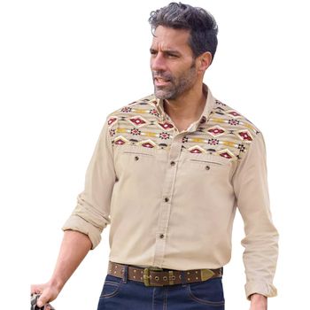 Atlas For Men Camisa manga larga AF2430 para hombre