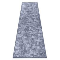 alfombra de pasillo solid gris 90 hormigon  90x330 cm