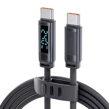 Toocki TX113C4 PD240W Cable de pantalla digital Tipo C a Tipo C PD3.1 Carga rápida Transmisión de datos Núcleo de cobre