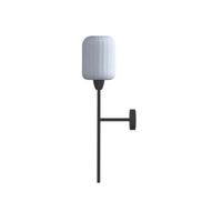 aplique de pared whiteberry lantern