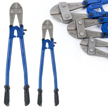 Cortadores de pernos de 14/18 pulgadas, alicates para cortar cables, cortaúñas de Cables de acero con corte de punta plana multifunción, herramienta manual de alta resistencia