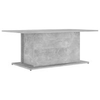 mesa de centrormesa auxiliarrmesita de centro madera ingenieria gris hormigon 102x555x40 cm