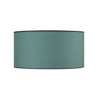 pantalla de lampara tela verde
