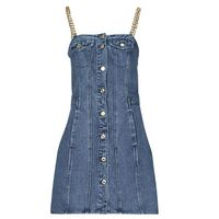 michael michael kors vestido chain strap denim dress para mujer
