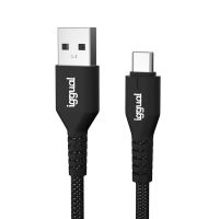 cable usb iggual igg320006 usb-a a usb-c 18 m usb 20 480 gbits negro