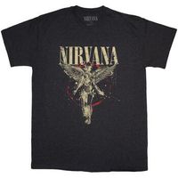 nirvana tops y camisetas in utero para mujer