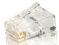 kit 100 conectores rj45 equip categoria 5e 121140