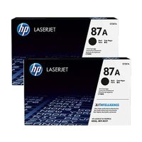 original multipack hp laserjet managed m506dnm printer toner cartridges 2 pack -cf287a