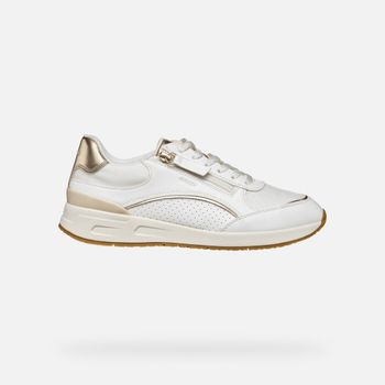 GEOX Bulmya Mujer Blanco/dorado Claro