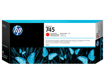 HP DESIGNJET 745 CARTUCHO ROJO CROMATICO 300ML