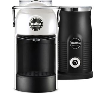 LAVAZZA Jolie & Milk Coffee Machine - White, White