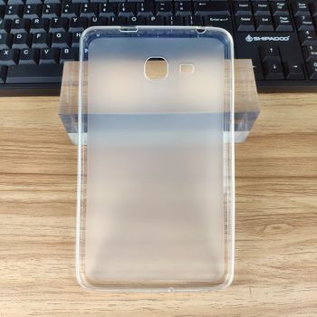 Funda SM-T280 para Samsung Galaxy Tab A 7,0 2016 SM-T280, funda transparente de TPU suave para tableta, carcasa protectora a prueba de golpes + regalo