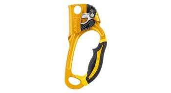 Petzl ascension pinza derecha amarillo