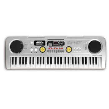 Órgano Electrónico 61 Teclas Con Microfono,toma Usb Y Cable De Audio 73x22,8x6,5 Cm