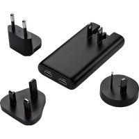 cargador sandberg 4 en 1 travelcharger 2xusb-c 65w power delivery