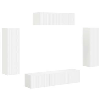 Mueble De Tv 5 Uds. Vidaxl