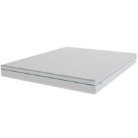 colchon viscoelastico y enfundable de 18 cm de altura que combina 3 capas para una firmeza alta nucleo perfilado de espuma hrc