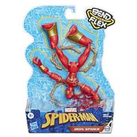 iron spider - figura - spiderman bend and flex - 4 anos